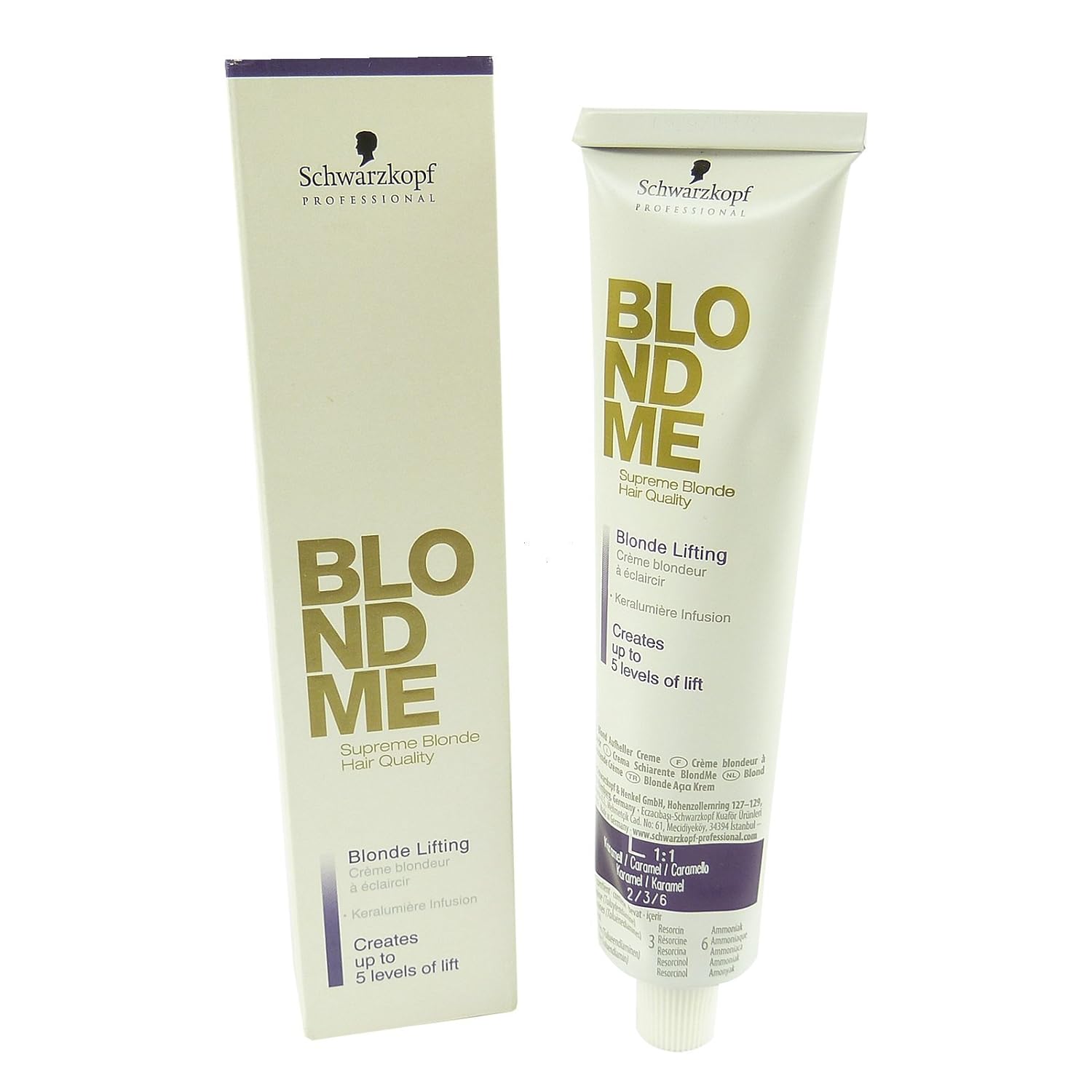 Schwarzkopf BLOND ME Blonde Lifting CARAMEL 60 ml, 4045787139945