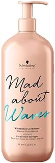 Schwarzkopf Professional Mad About Waves Windswept Conditioner, 1000 ml