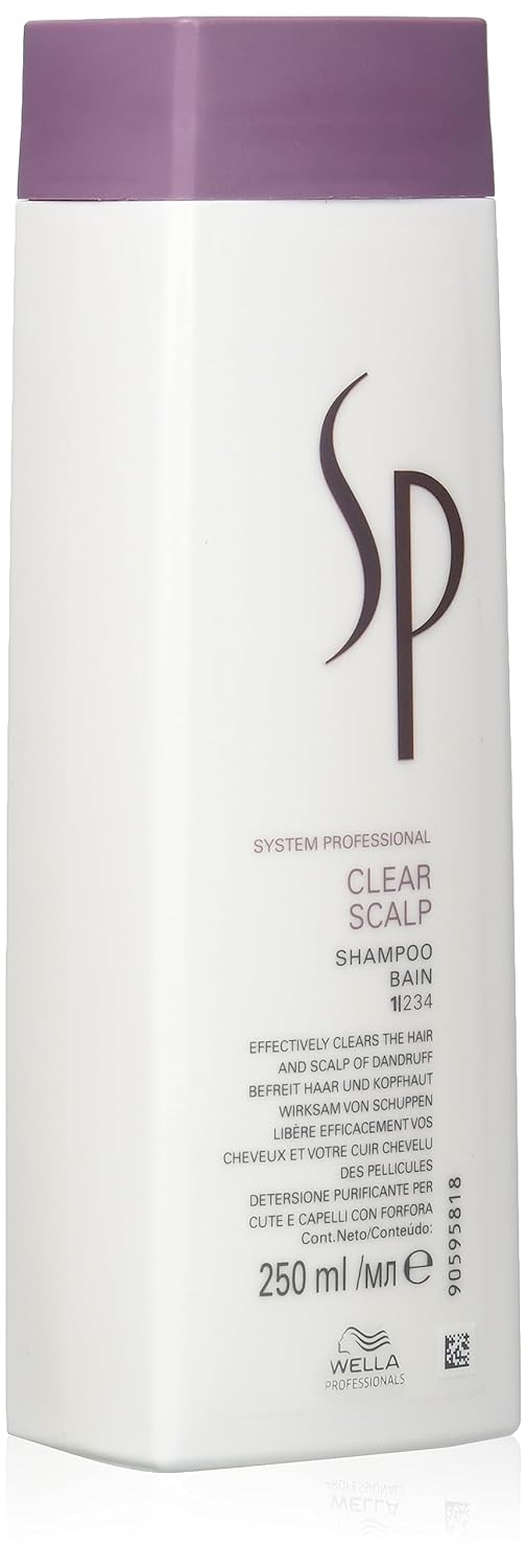 Wella SP Clear Scalp Anti-Schuppen Shampoo für gereizte Kopfhaut, 250 ml (8005610646862)