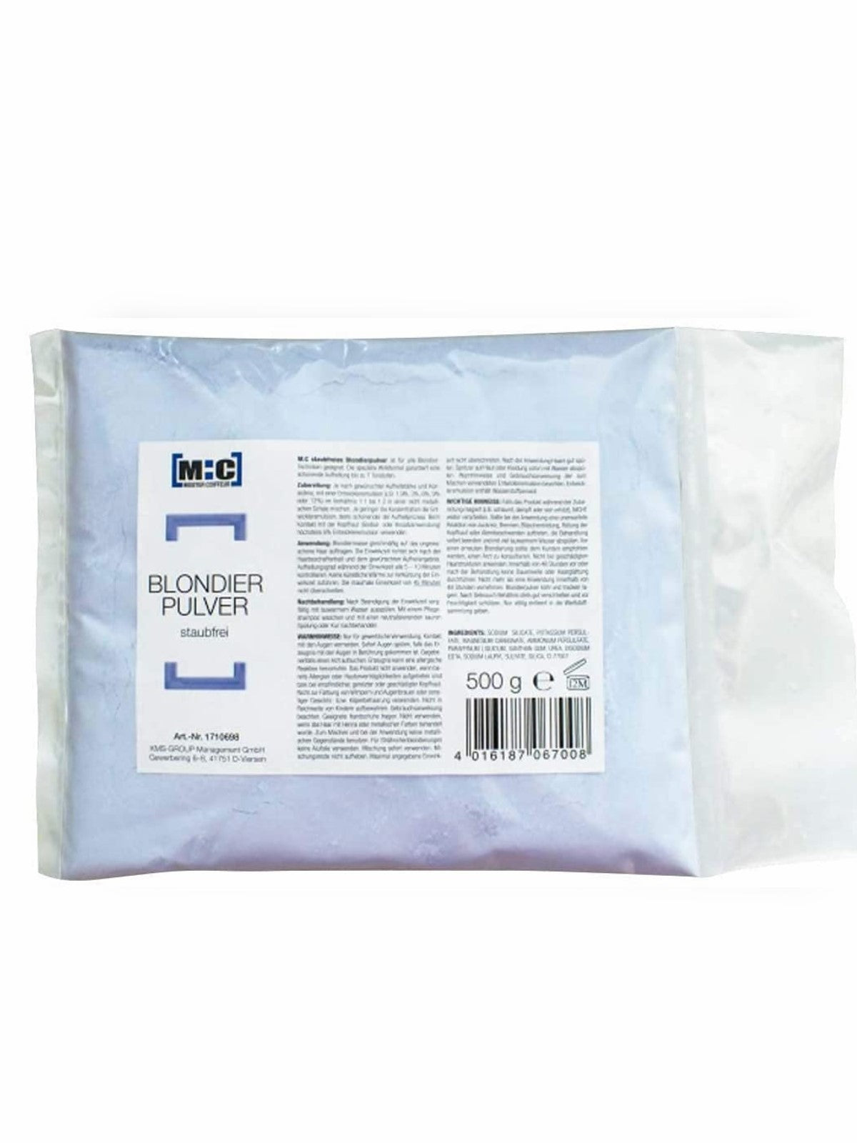 M:C Blondierpulver blau, staubfrei, Blondierung 500 g