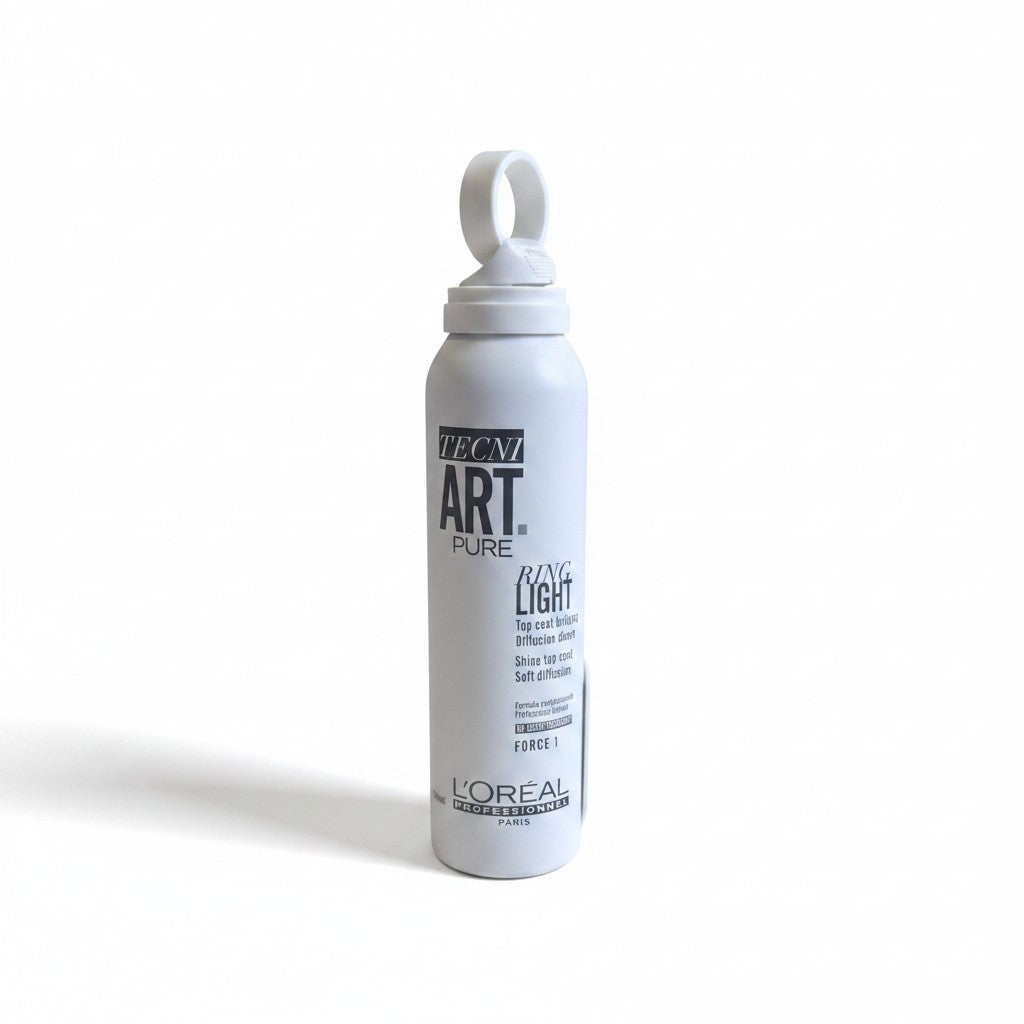 L'Oréal Professionnel Paris Tecni.ART Ring Light, Glanzspray, glänzendes Finish, für glatte & ultra-glänzende Looks, 150 ml (30157712)