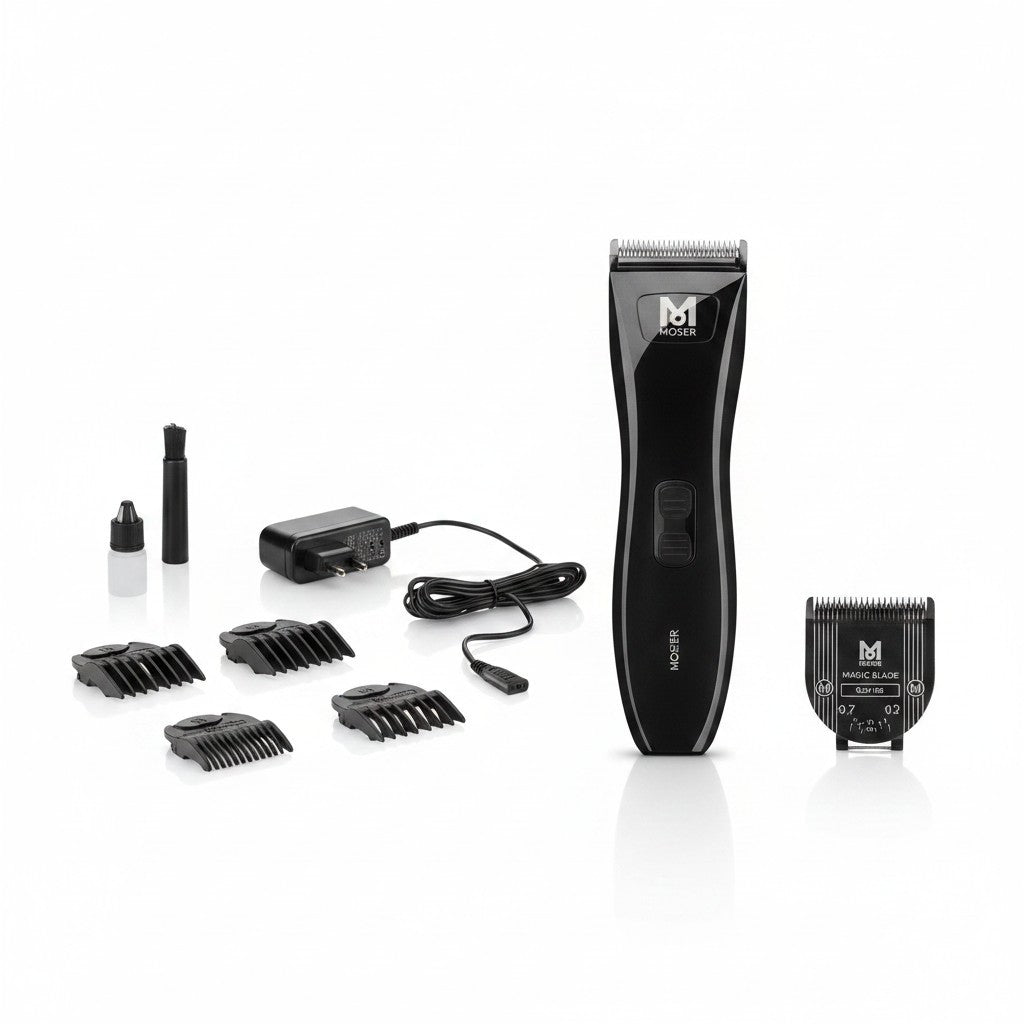 Moser Neo Netz- und Akku-Haarschneidemaschine - Schwarz 4015110023166
